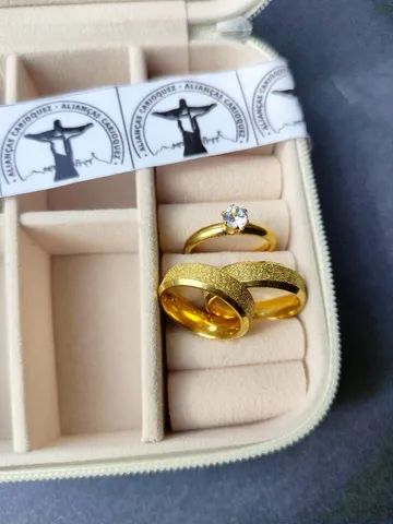 PAR DE ALIANÇAS NOIVADO - Foto 3