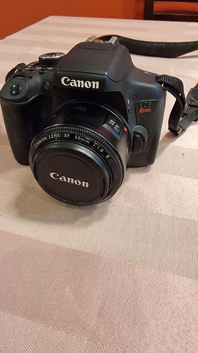 Câmera Canon T6i mais nova da OLX Áudio, TV, vídeo e fotografia