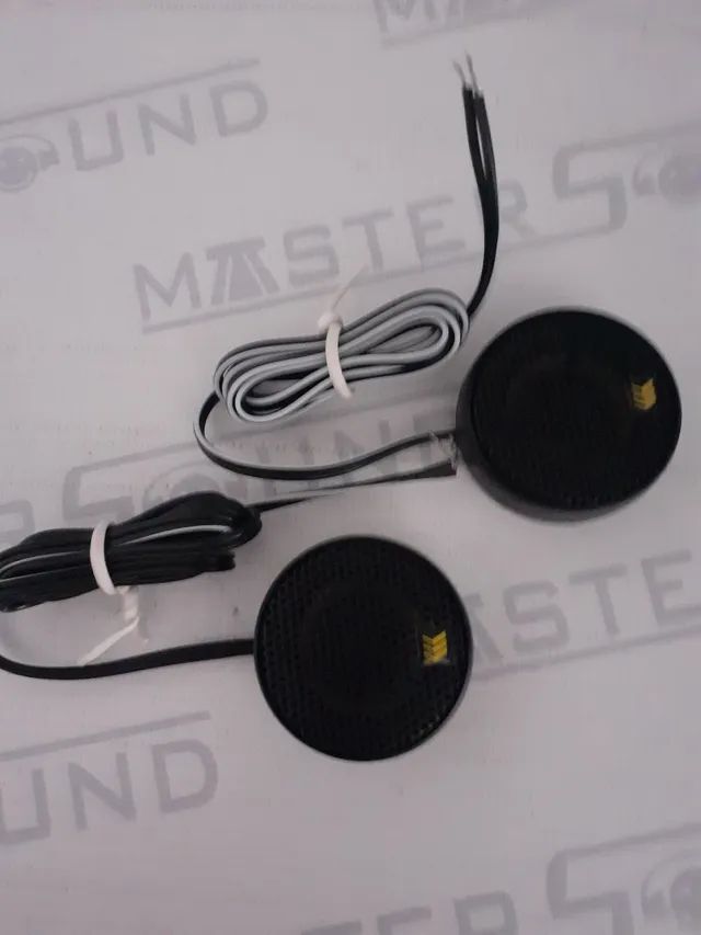 Par de mini Tweeter.  Bravox. TD50.  Novo. Instalado. 