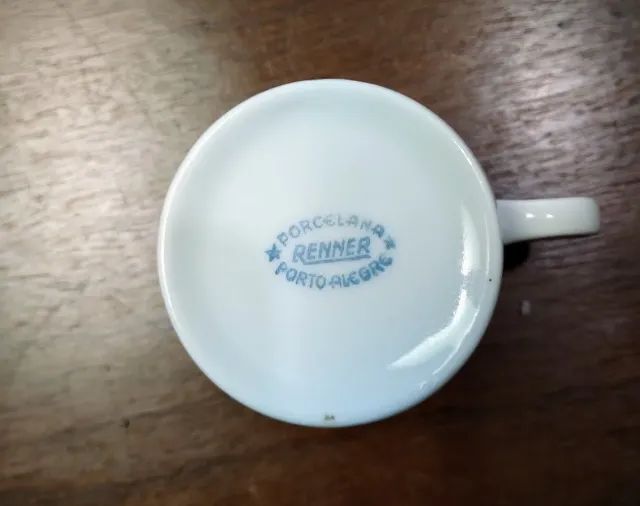 Porcelana Renner Anos 1960 Antiga Jogo Chá Completo 6 Pessoas Perfeito, Móvel de Antiquário Renner Usado 77979931