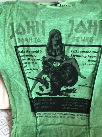 Camiseta John John tamanho P - Foto 2