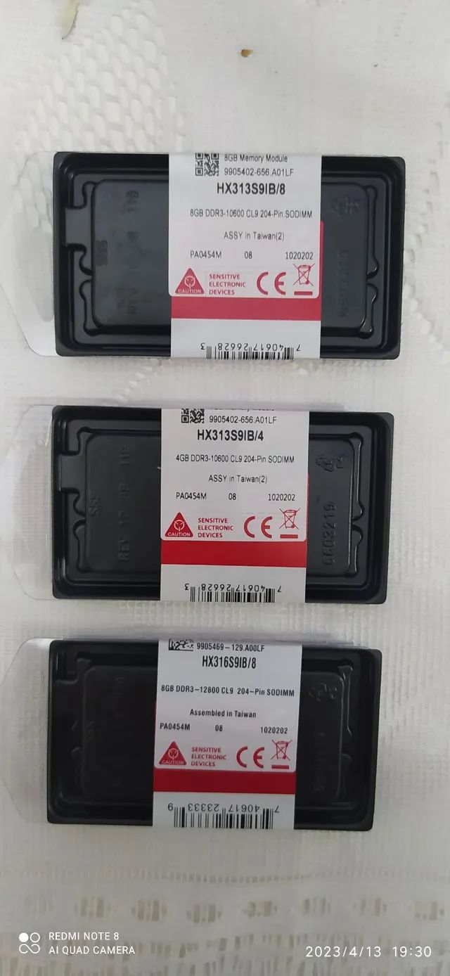 MEMÓRIA DDR3L 8G 1600 NOTEBOOK  - Foto 4