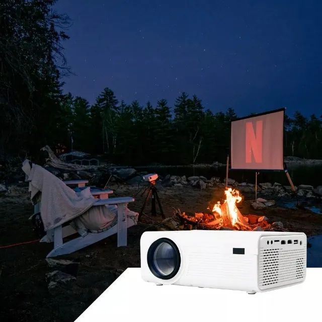 Projetor Led Multimidia 1800 Lúmens Full Hd 1080p Hdmi/ Usb Cor Branco - Foto 3