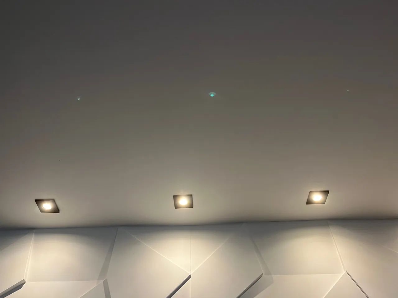 Kit de 12 mini dicróica Spots de Teto LED