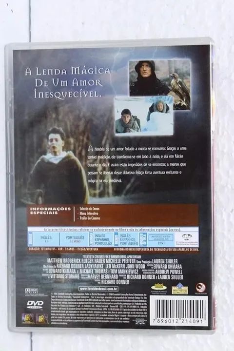 Dvd - O Feitiço de Aquila - Foto 2
