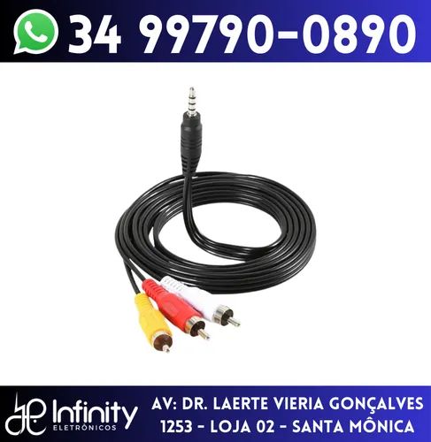Cabo Av P3 x 3rca