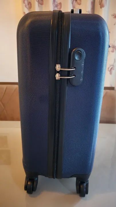 Mala Bordo 360° Stout Apolo Azul Marinho - Foto 4