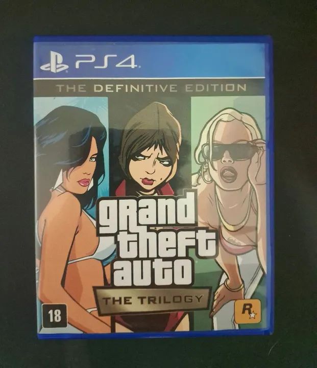 Promoção GTA: The Trilogy PS4( ACEITO CREDISHOP)