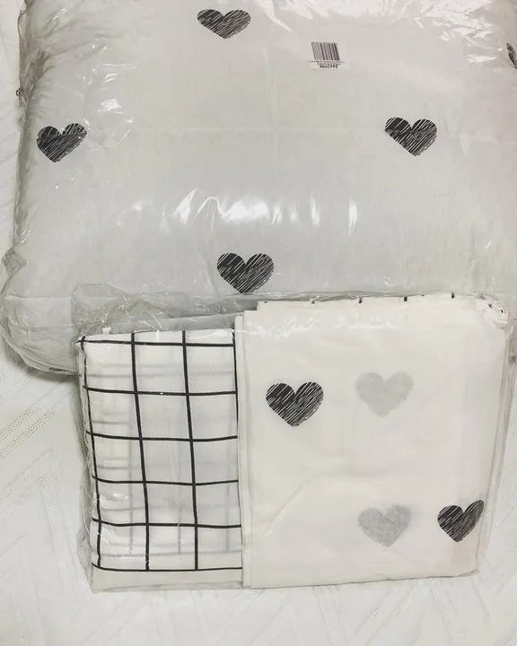 conjunto de lençol e edredom queen 
