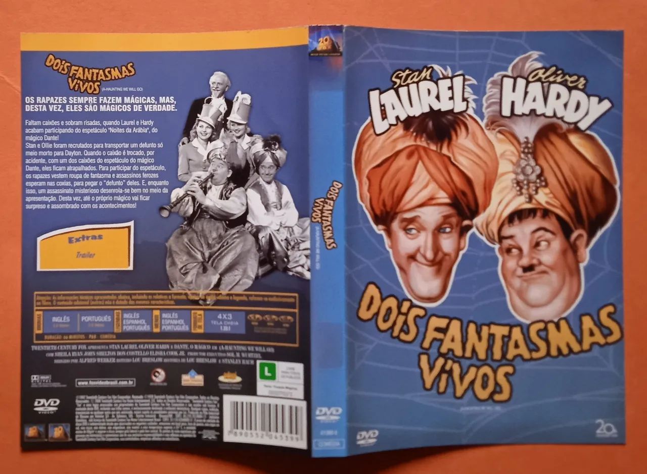 Dvd Dois Fantasmas Vivos + Era Uma Vez Dois Valentes  - Foto 3