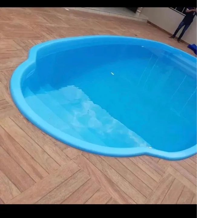 Piscina de fibra instalada 7metros / 15 anos de garantia 