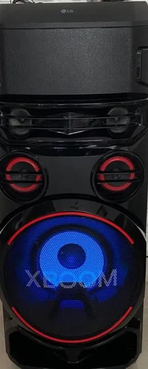 Torre de Som Acústica LG XBOOM RNC7(ACEITO PROPOSTA DINHEIRO). - Foto 2