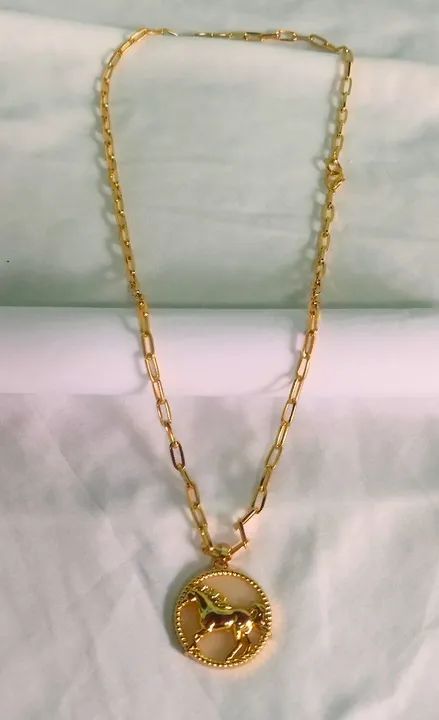 Colar de Cavalo banhado em ouro 18k  - Foto 2