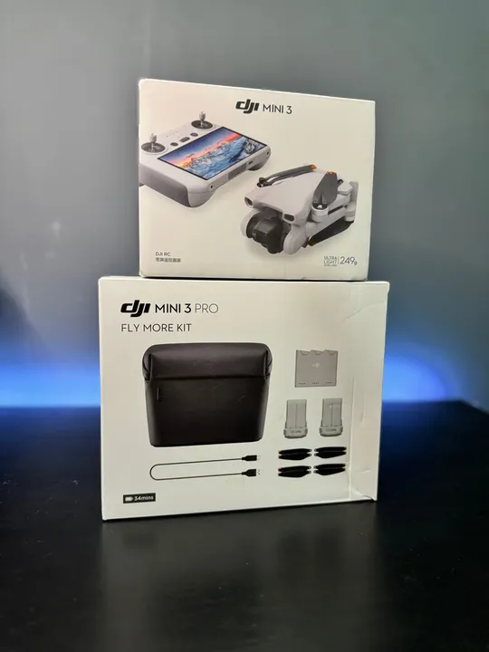DJI MINI 3 com tela + kit FLY more