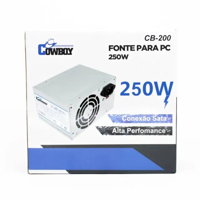 Fonte Atx12v 250w Para Pc Cb-200comboy 1.3