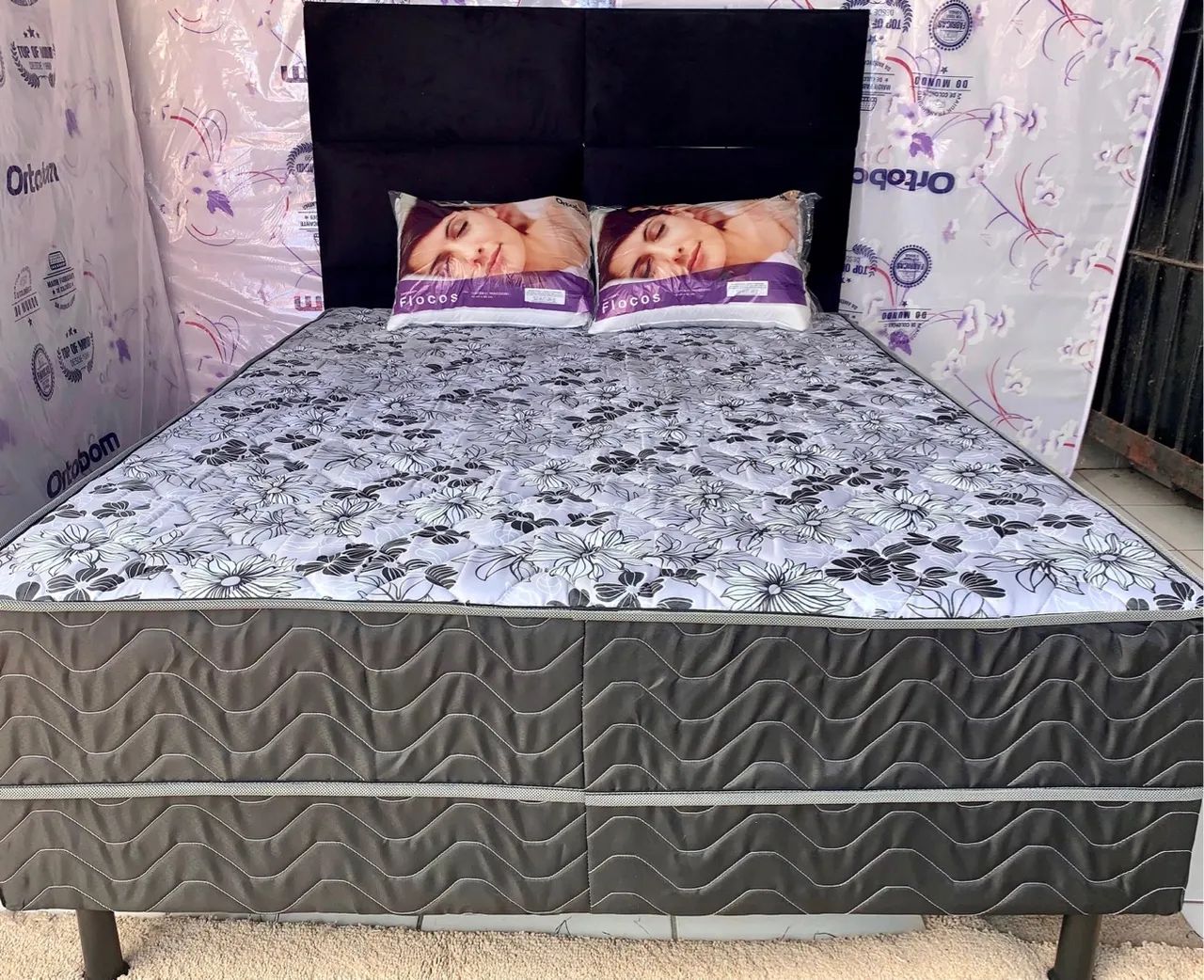 CAMA BOX CASAL OFERTA IMPERDÍVEL - Foto 5