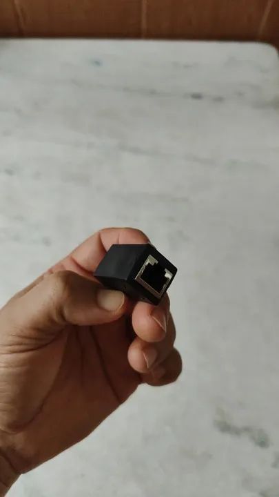 Emenda RJ45 para cabo de internet - Foto 3