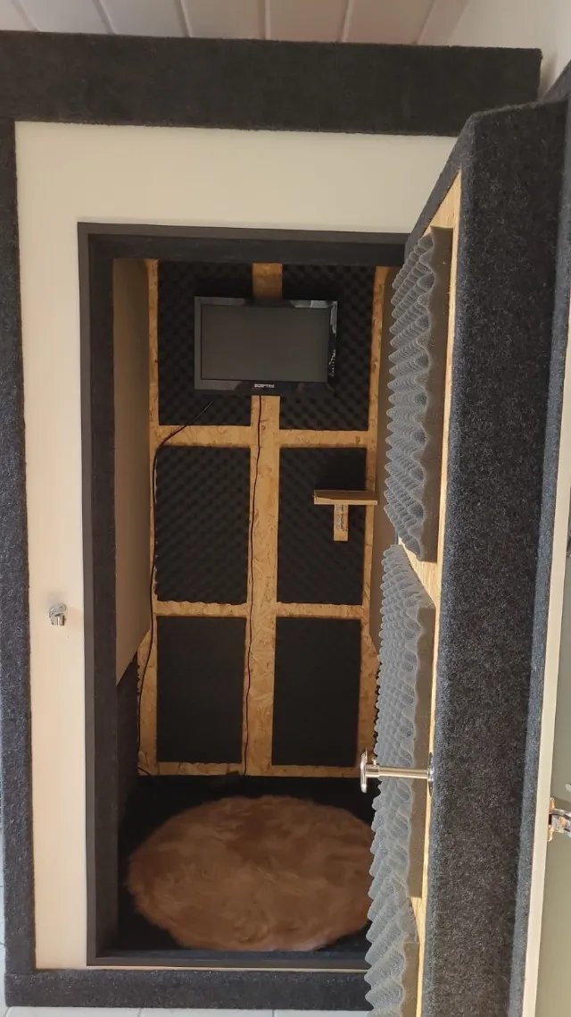 CABINE ACÚSTICA ESTÚDIO PREMIUM BEL OTOBEL - para locutores