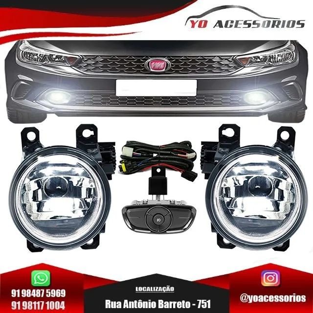 Kit Farol de Milha Argo