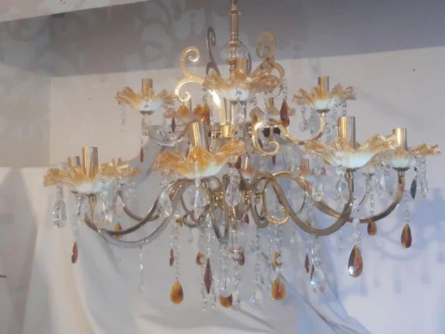 Lustre Candelabro - 15 Lâmpadas - Foto 2