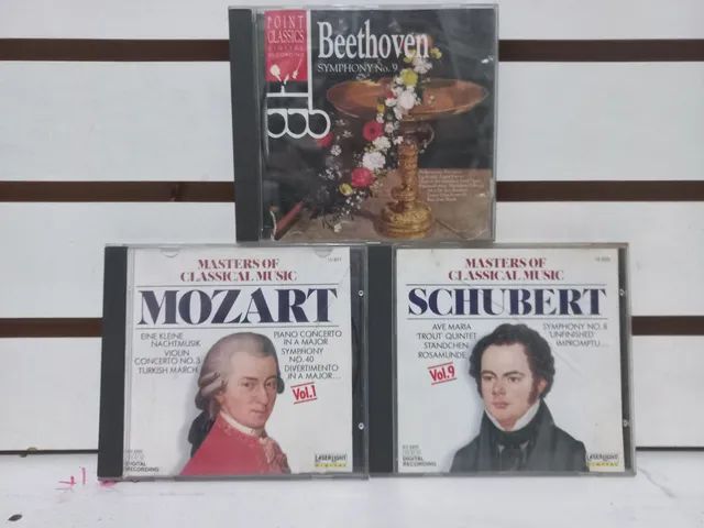 3 CD 2 Mozart 1 Beethoven 