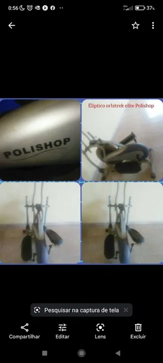 Oportunidade - Vendo Elíptico Polishop