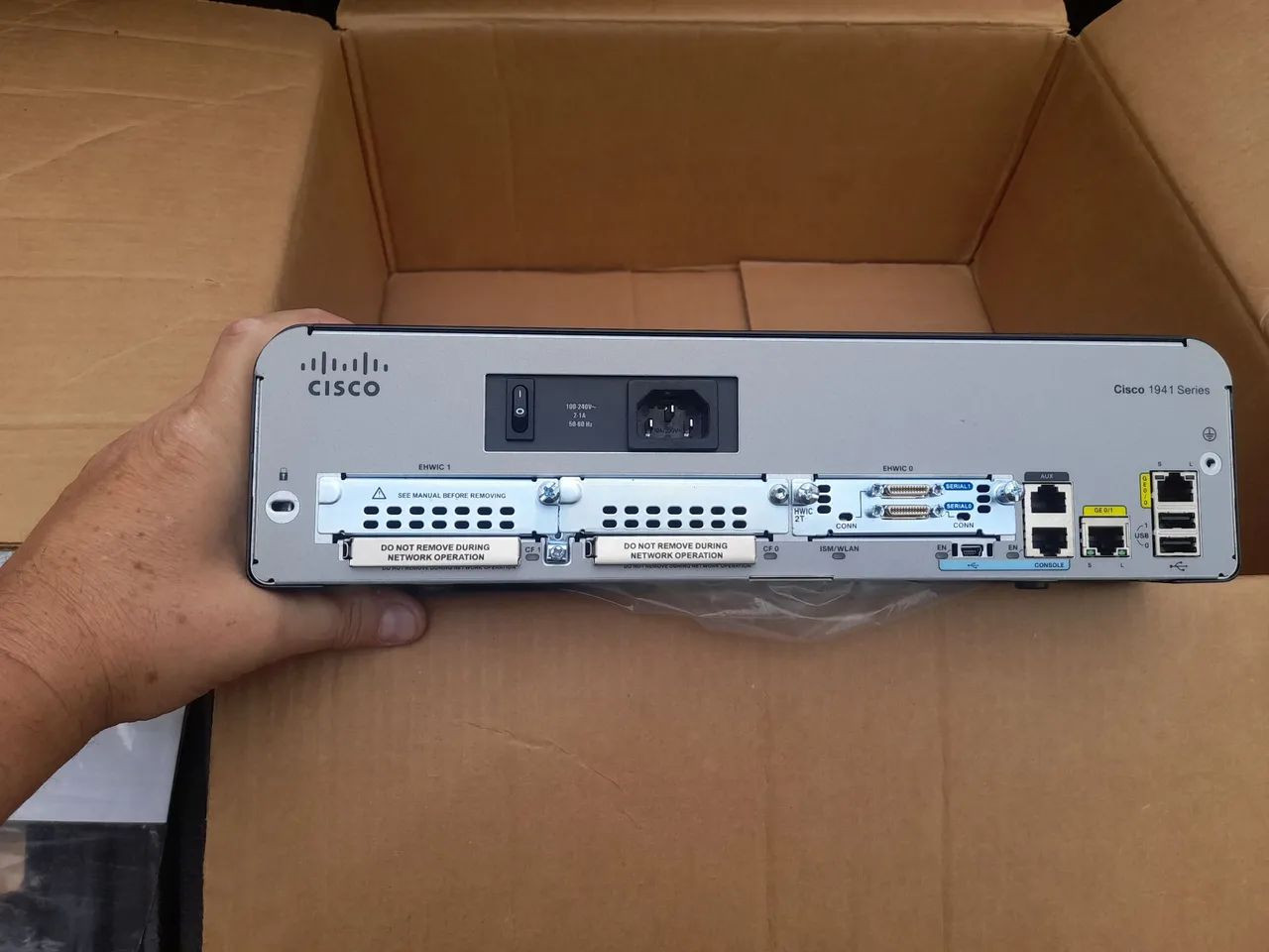 Roteador Cisco 1900 Mod-1941 - Foto 5