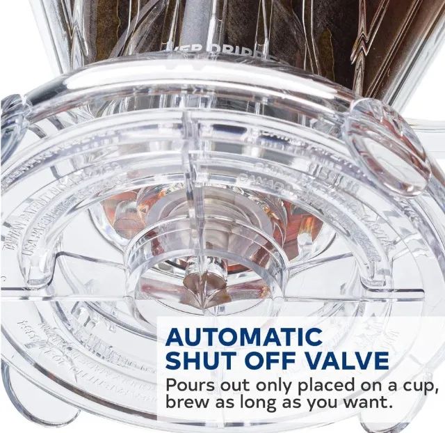 Suporte Porta Filtro Café Clever Dripper Fumê 500ml - 100 filtros - Foto 4