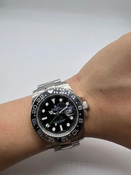 Relogio Rolex GMT Master 2 Black Automático  - Foto 5