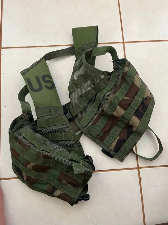 Colete US Woodland molle 2 