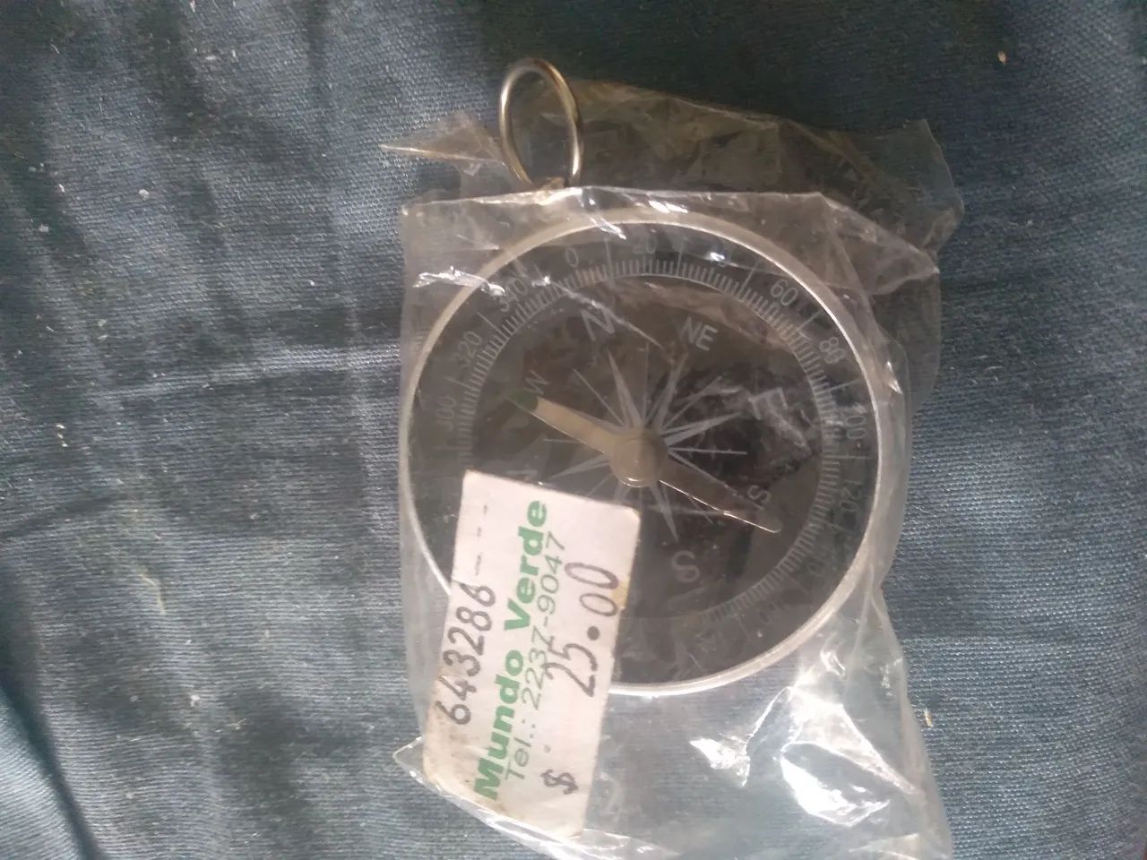 Bússola de bolso para camping - Foto 4