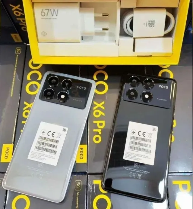 Celular Poco X6 Pro 5G NFC 512+12 Ram Global Garantia Entregamos sem taxa