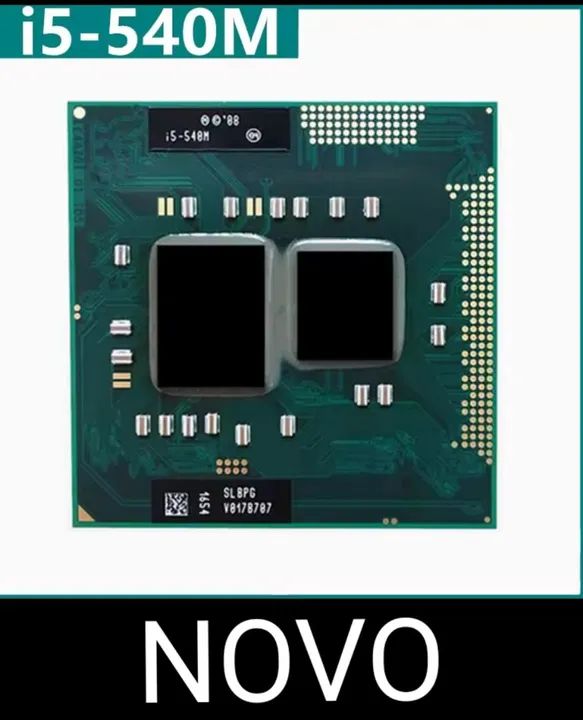 Processador i5 540m (novo ) socker 998  N O V O<br><br>Novo <br><br>Valor 99,00
