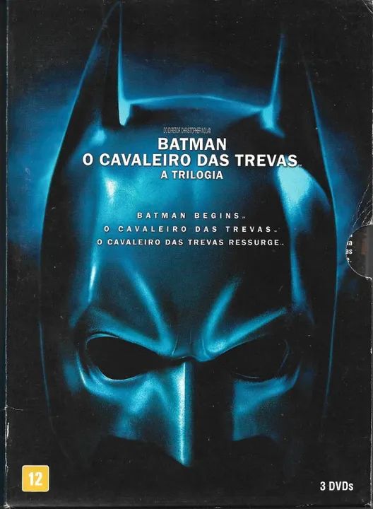 DVD Trilogia Batman Cavaleiro Das Trevas 
