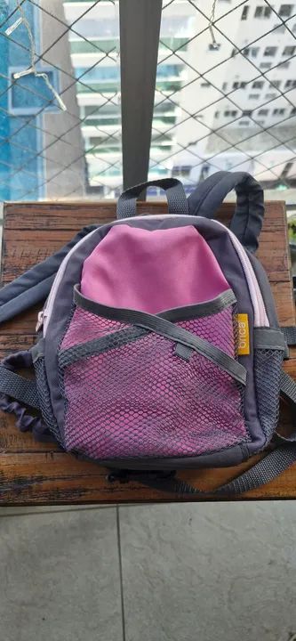 Mochila Infantil Bebê - com guia