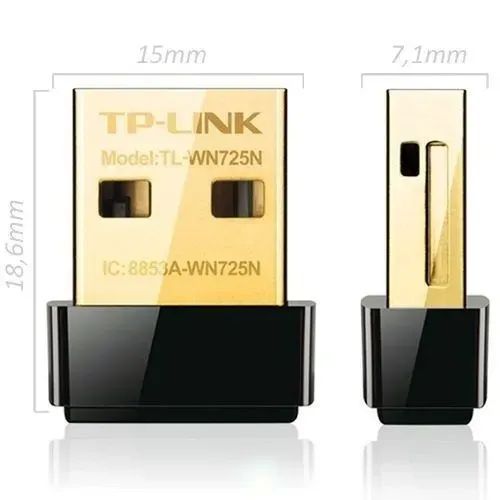 Adaptador Wireless USB Nano 150Mbps TL-WN725N - Tp-link Loja Coimbra Computadores Entrega - Foto 3
