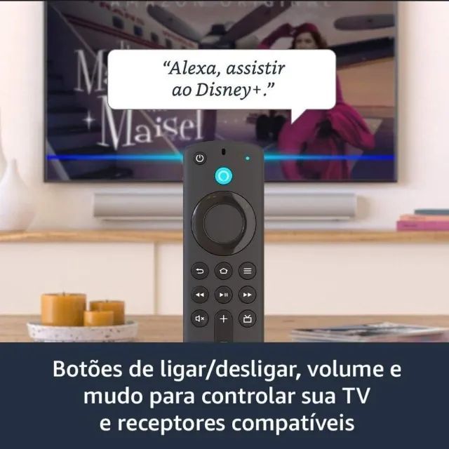 Amazon Fire Tv Stick 4k com Alexa e Comandos de voz - Foto 4