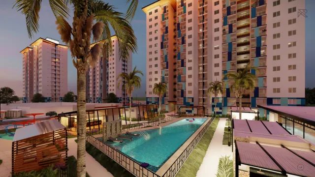 Parque futuro, 2 e 3/4 com duas suítes, Com Elevador e Sacada