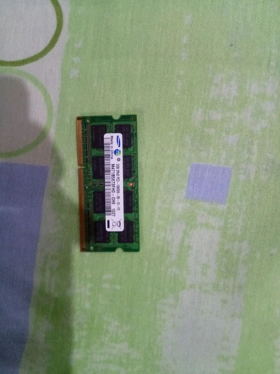 Memória ram Notebook 