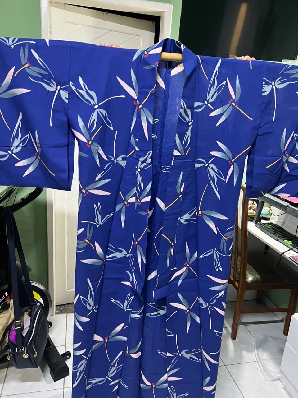 Yukata ( Kioto ) original algodão  - Foto 4