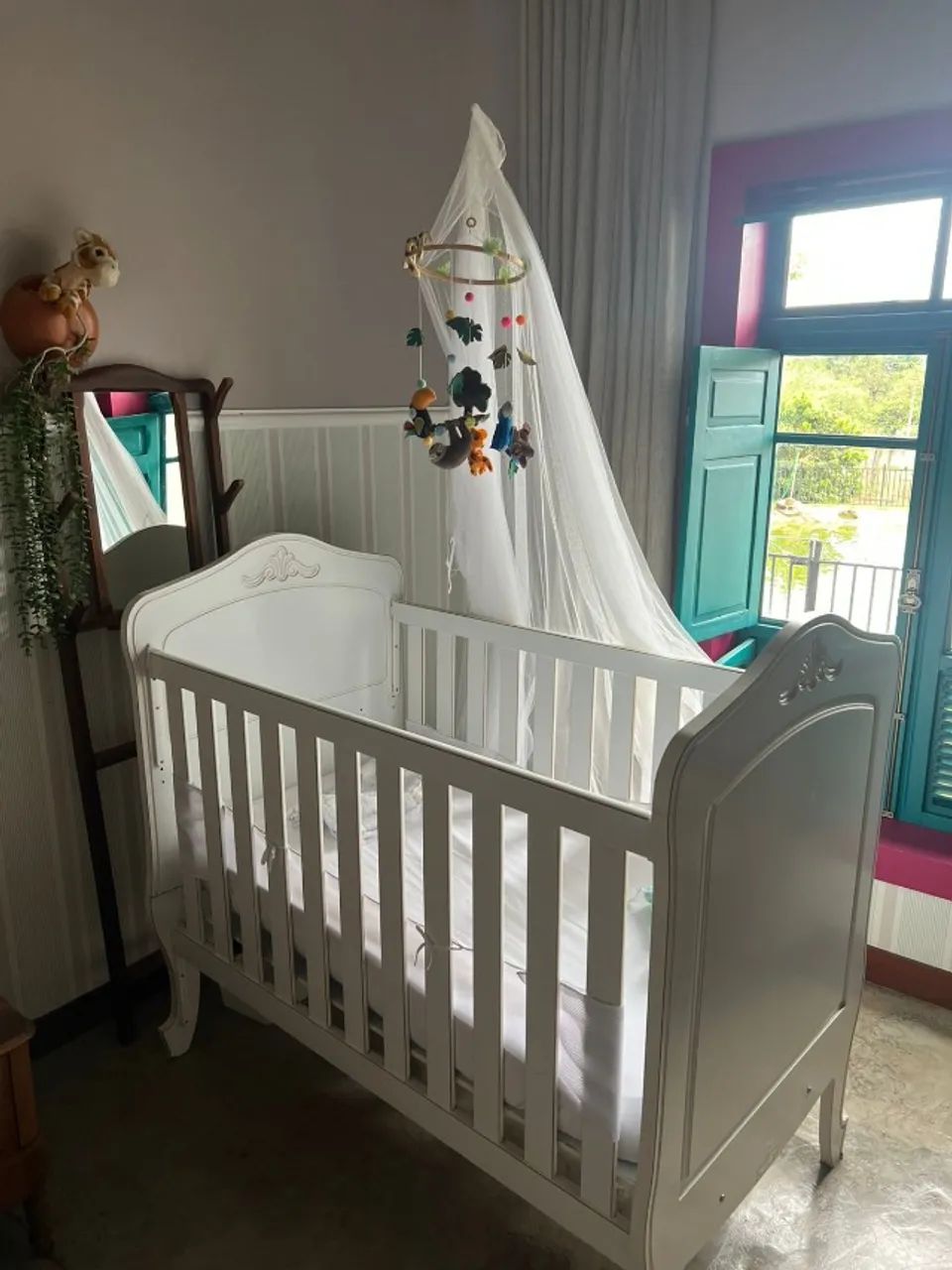 berço com colchão64314068739075123