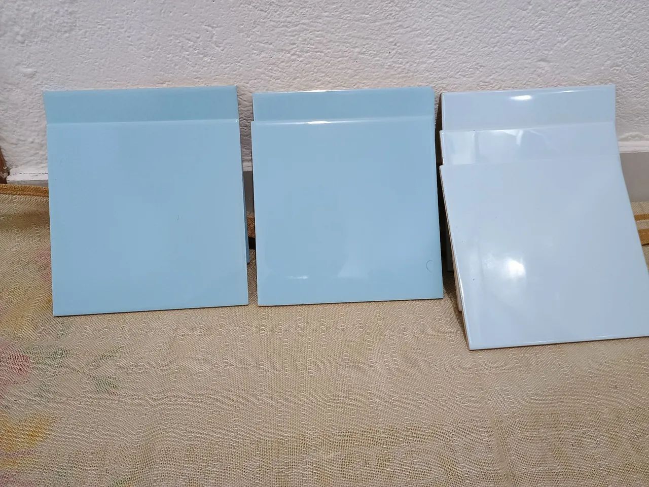 Azulejos de cerâmica azul claro - Foto 2