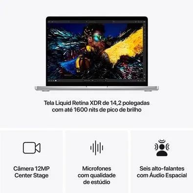 MacBook M4 pro 14 polegadas 24GB 512GB HD Loja Fisica Lacrado Com Garantia - Foto 5