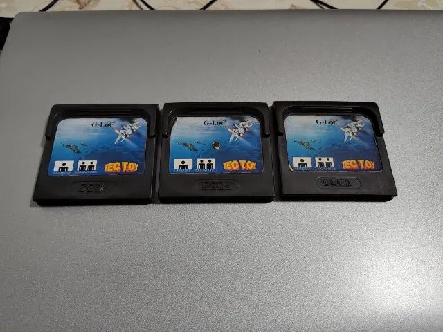 3 Cartuchos G-Loc para Sega Game Gear