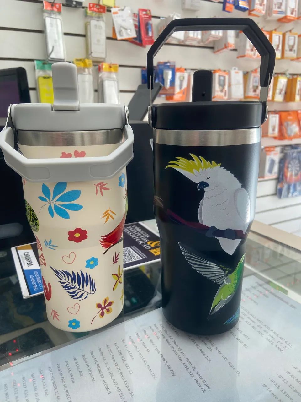 Copo Térmico Aço Inox Fauna 600ml - Foto 3