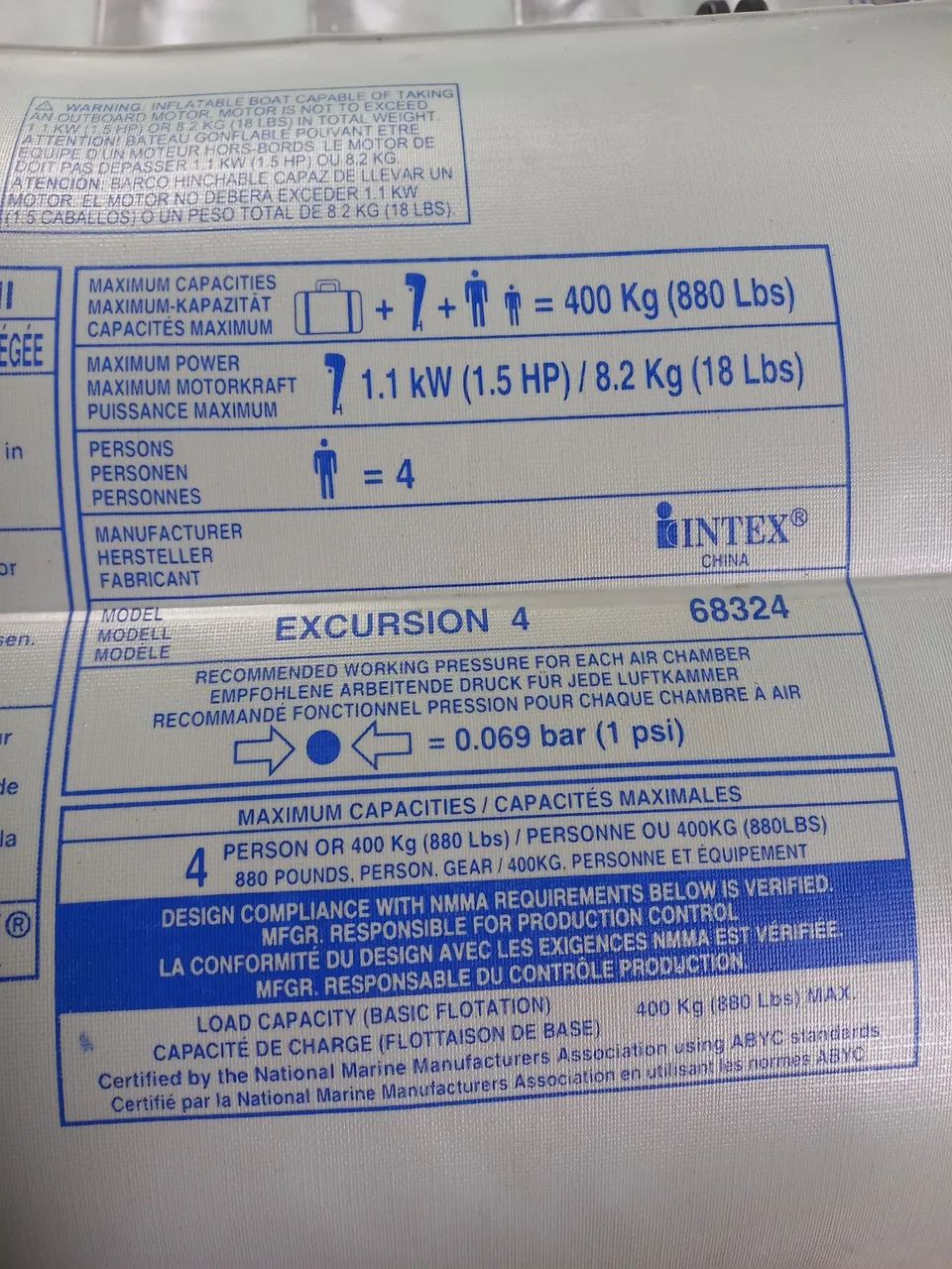 Bote inflável Excursion 4 - Foto 2