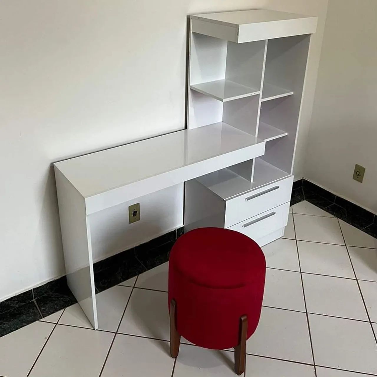 Mesa office NT2010 - Branco 