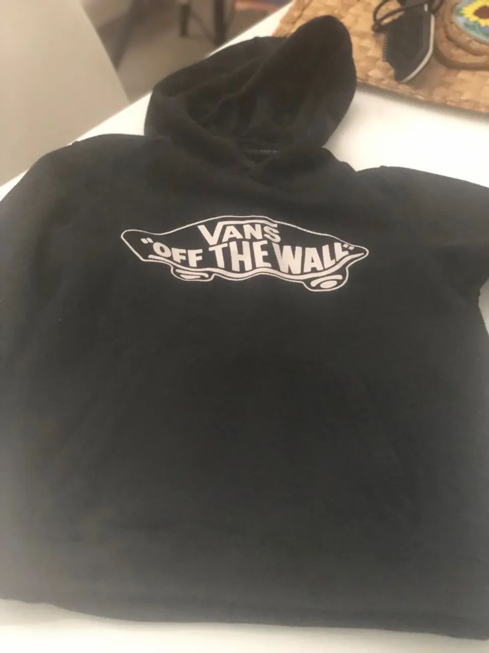 Moletom Vans Off The Wall - Preto - Foto 2