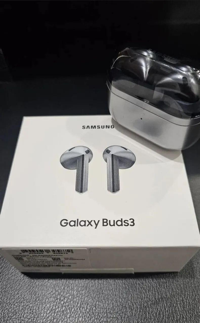 Fone Samsung Galaxy Buds 3 Caixa Nota e Garantia