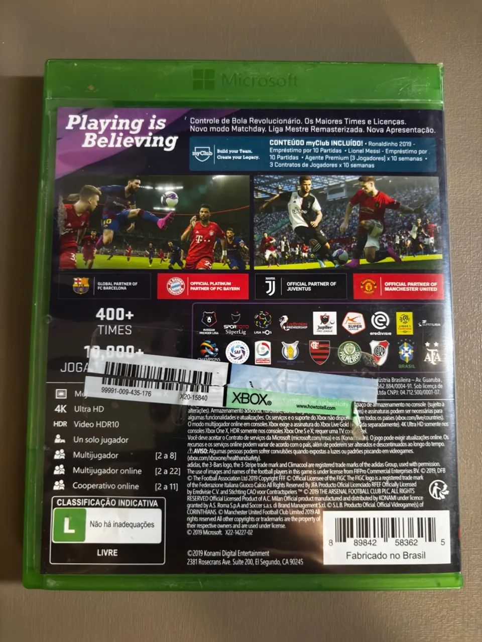 PES 2020 Original - Xbox one - Foto 3